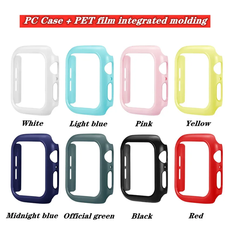 

PC protective case 40 44mm for Apple Watch 5 4 Screen protector Cover bumper For iWatch Shatter-Resistant Shell Frame Accessorie