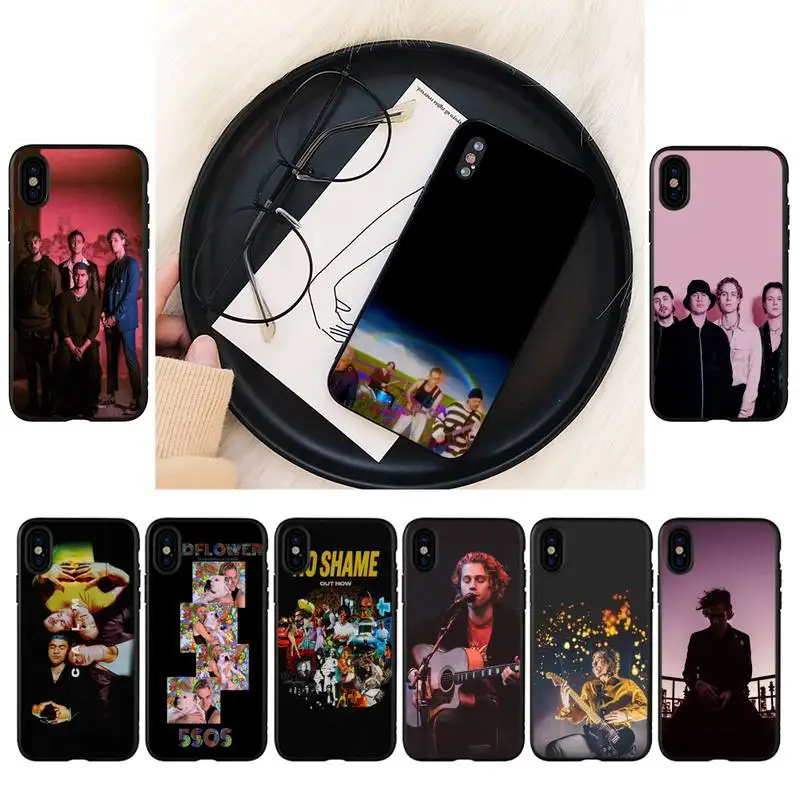 

5SOS Phone Case For iPhone 8 7 6 6S Plus 5 5S SE 2020 12pro max XR X XS MAX 11 case