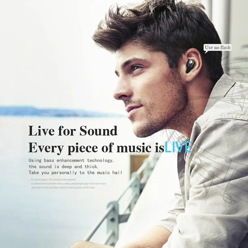 TI8S мини-наушник Bluetooth TWS V5.0 беспроводной наушник невидимые настоящие