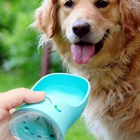 portable dog drink bottle 350550ml dog water bottle for outdoor walking large capacity water dispenser feeder dog supplies