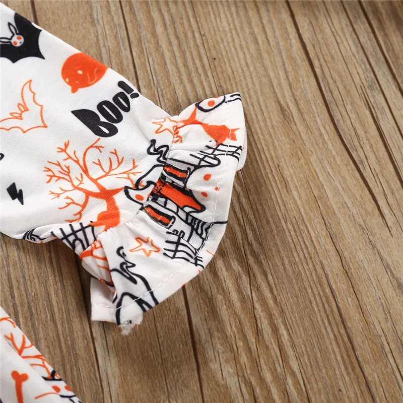 2019 платье для девочек на Хэллоуин нарядное платье-пачка принцессы с рисунком