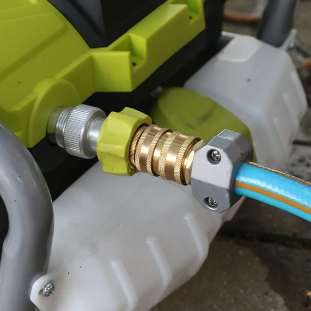 

Garden Hose Repair Fittings, Zinc and Aluminum Male and Female Hose End Water Hose Repair Connector