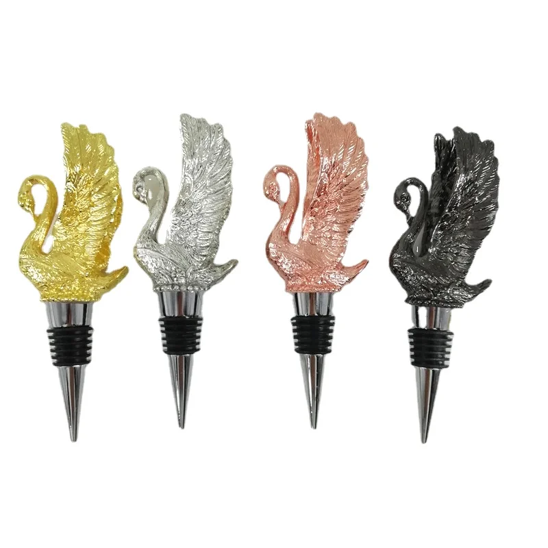 Изысканный с креативными абстрактными Лебедь из пробкового дерева амулеты