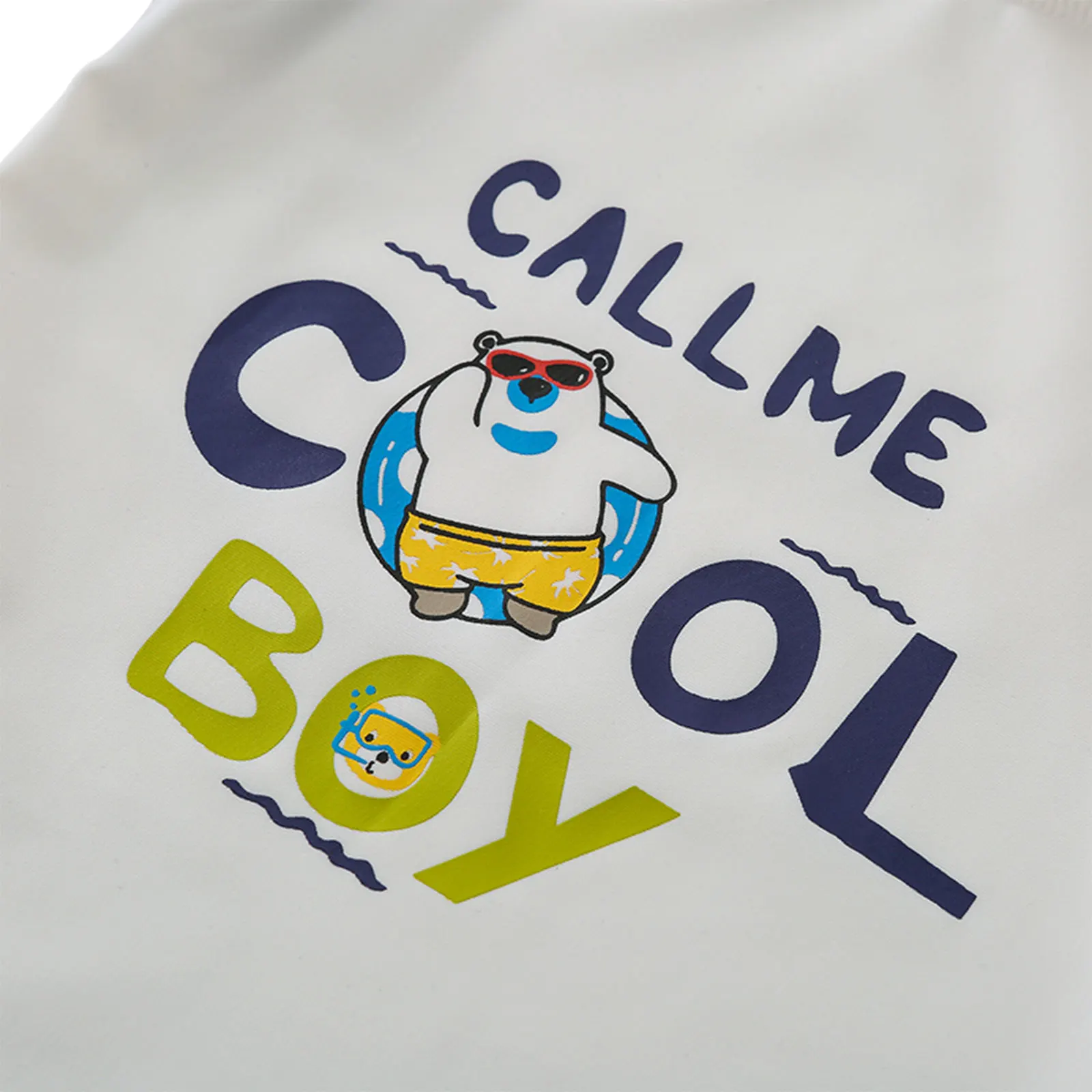 Летний купальник OPPERIAYA для маленьких мальчиков топ с коротким рукавом и