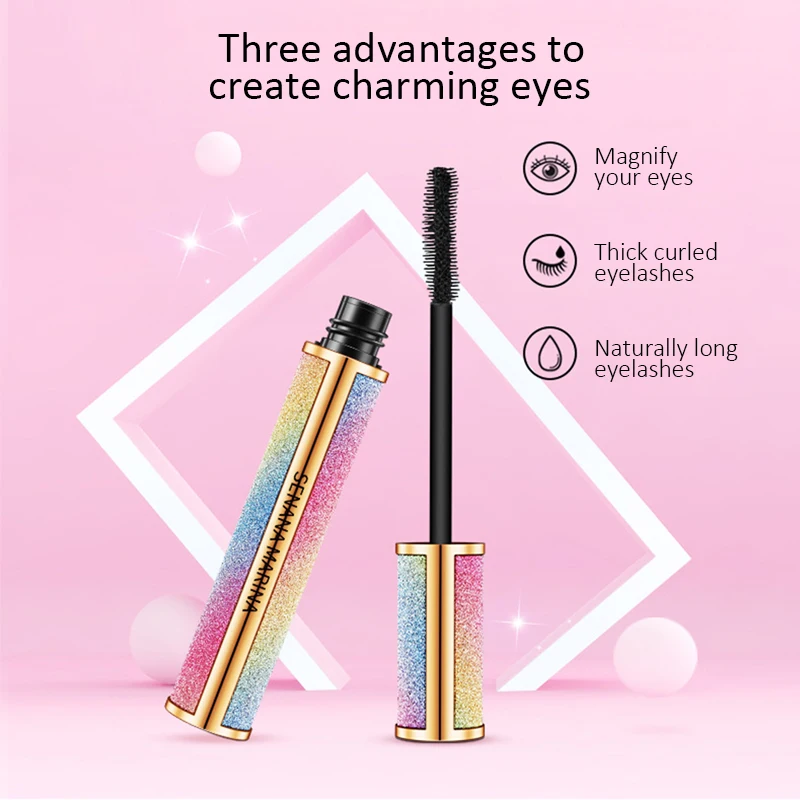 

Mascara Eyelashes Makeup 4D Silky Eyelashes Lengthening Sexy Fashion Eye Cosmetics Natural Thick Curling Waterproof Mascara