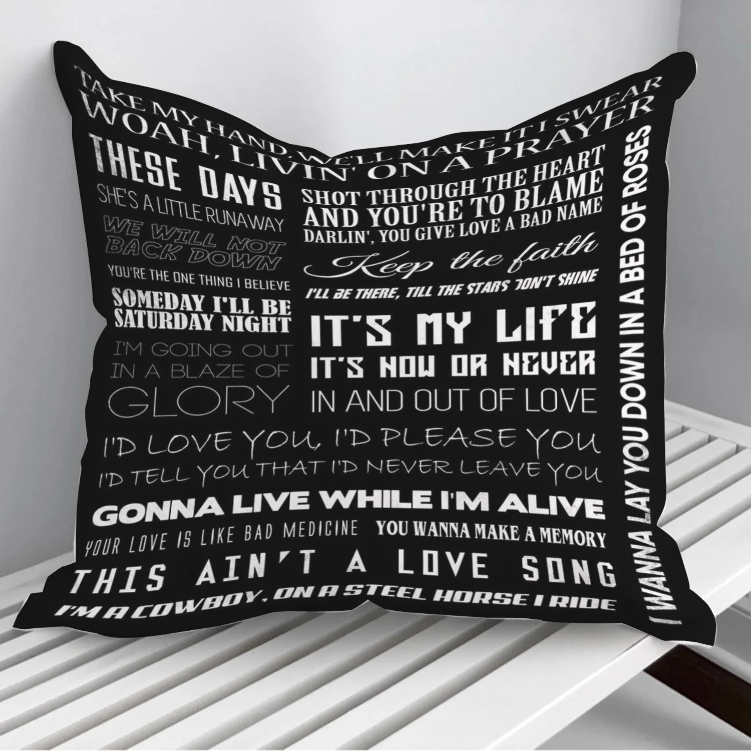 

Чехол-наволочка для кровати Bon Jovi, 45*45 см