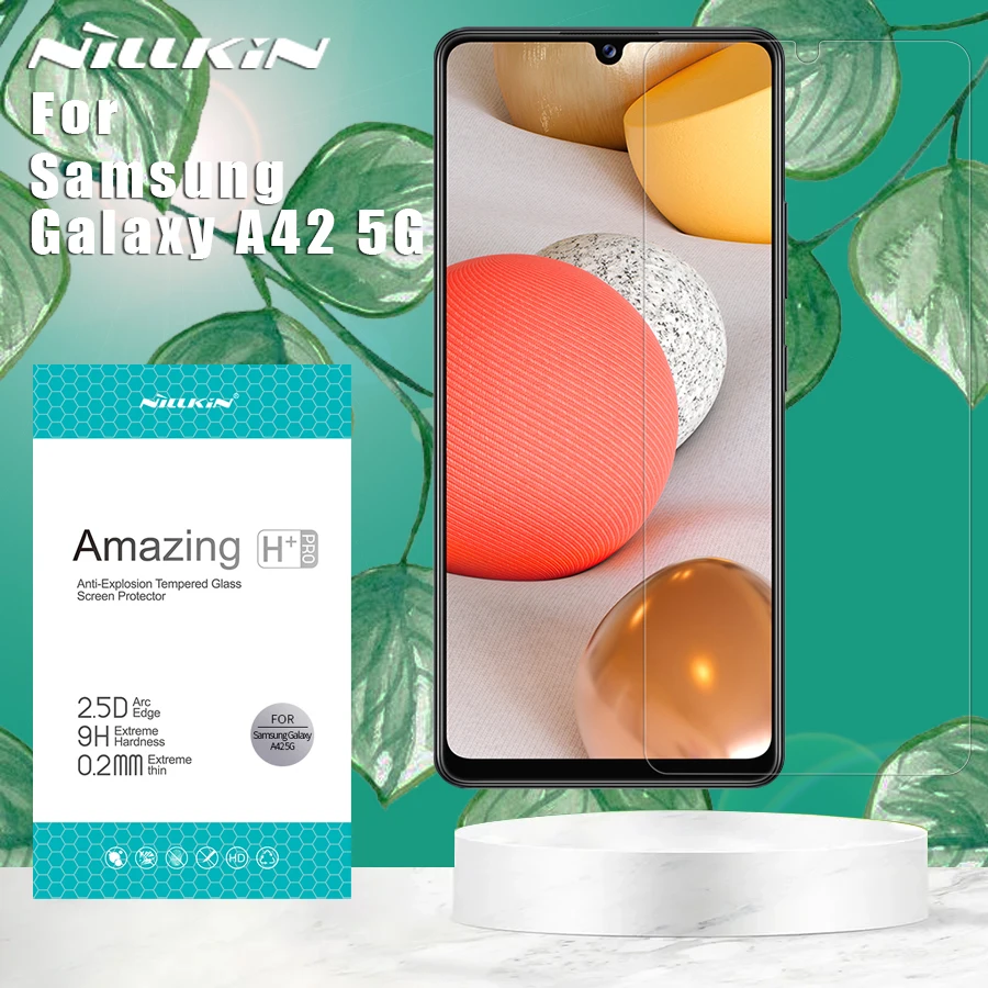 

Для Samsung Galaxy A42 5G закаленное стекло Nillkin защита для экрана 9H + Pro удивительная прозрачная стеклянная пленка для Samsung Galaxy A42 стекло