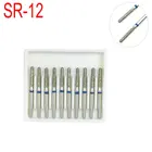 10 шт., Стоматологические алмазные боры FG 1,6 мм для высокоскоростного наконечника, стоматологическая лаборатория