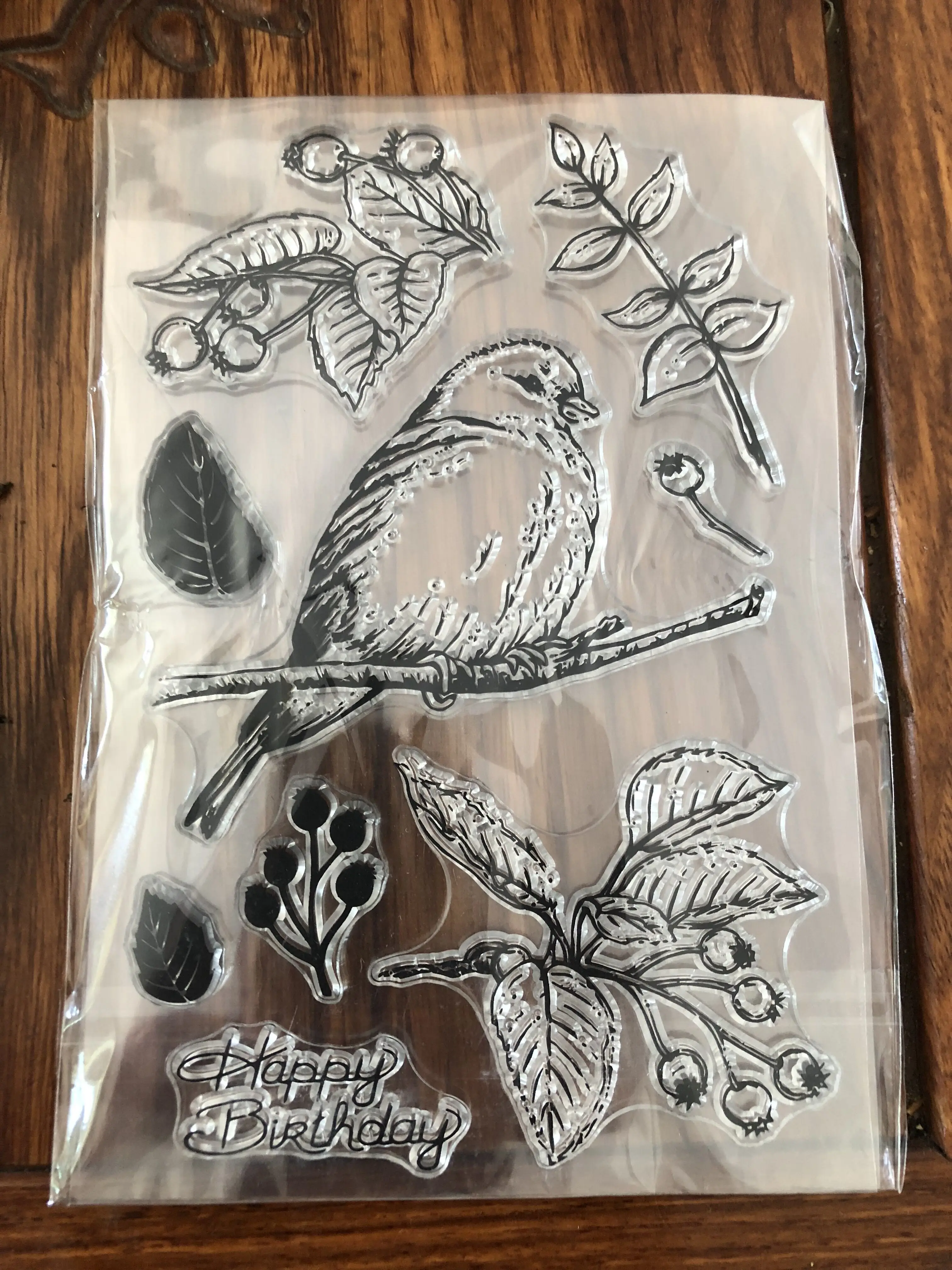 Прозрачный прозрачный силиконовый штамп/печать для скрапбукинга/фотоальбома DIY