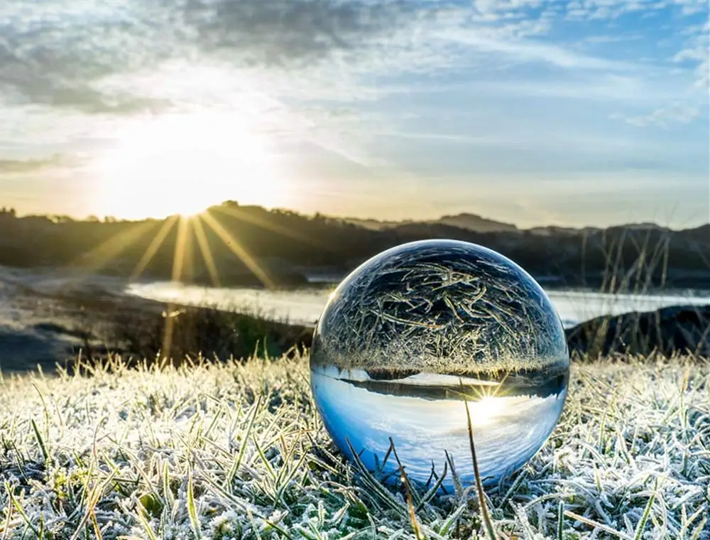 Mcoplus 60 мм шары для фотосъемки хрустальный шар кварцевый стеклянный прозрачный