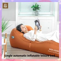 single automatic inflatable leisure bed outdoor moisture proof insulation cold mattress inflatable sofa bag camping sleeping bag