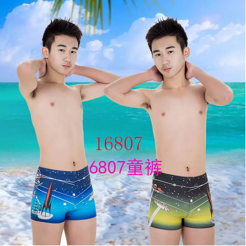 Children's swimming trunks boy swimsuit boy swim short printed swim pants  men's swimsuit for pool  trunk basketball trunks
