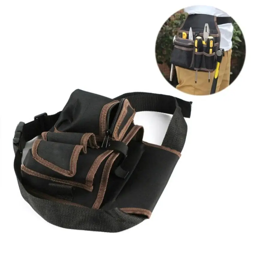 

Hardware electrician's tool bag Multi-purpose waist bag Repair kit Electrician's waist bag S11 three-layer