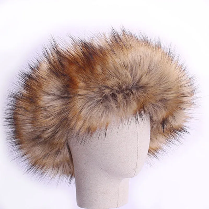 

2020 New Unisex Headgear Plush fur ear protection headband Fashion Casual Winter Warm Headwear Rich and elegant wholesale