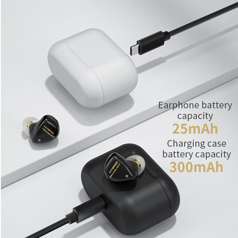 

CCA CC1 TWS Bluetooth 5.2 Earphone Wireless Headphones Sport Bass Profession Gaming Headsets With Mic Waterproof Earbuds For Z1