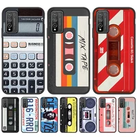 vintage cassette tape retro case for tecno spark 5 6 air case silicon back cover for tecno camon 12 15 spark 5 6 pro go 2020 ke5