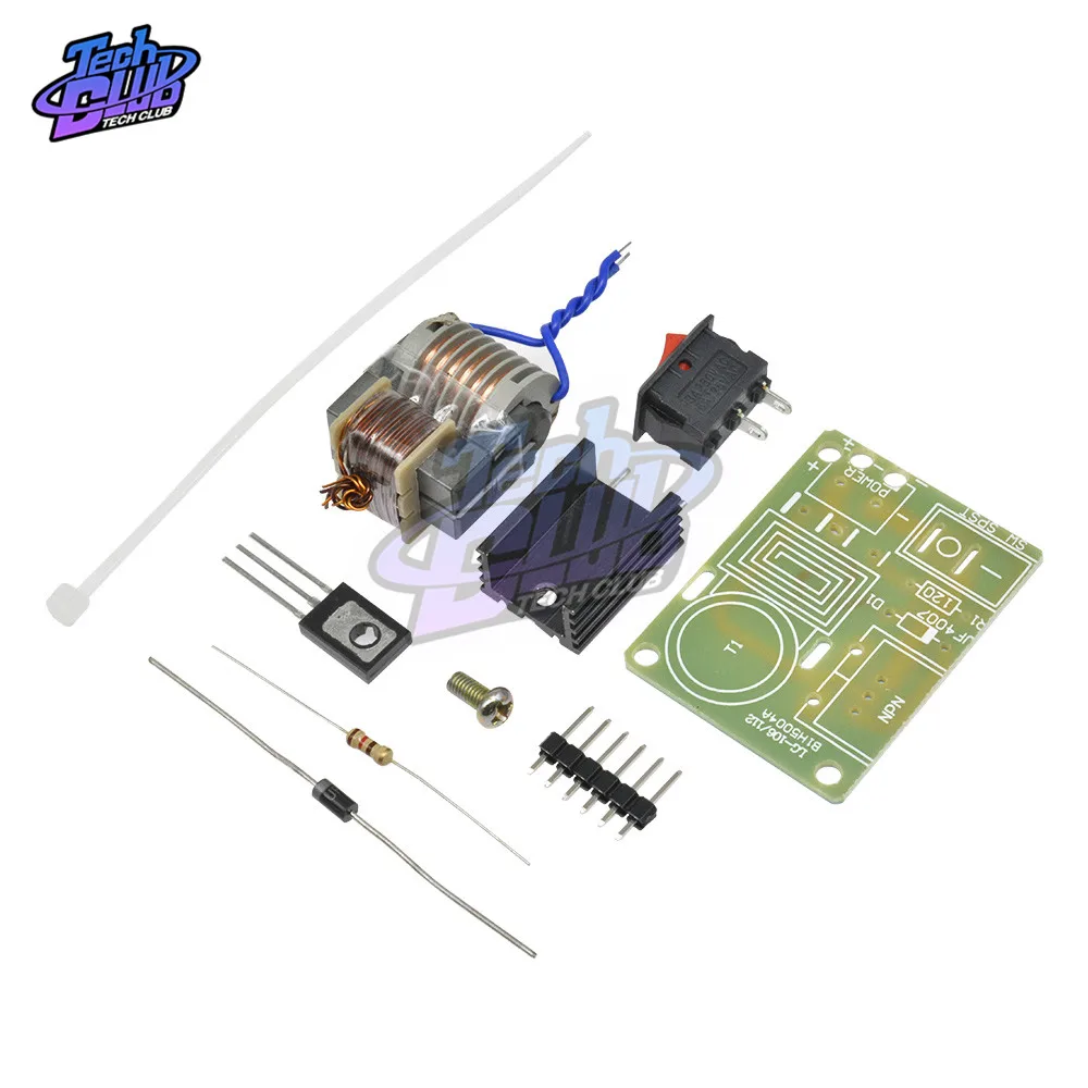 Генератор высокого напряжения 15 кВ повышающий инвертор модуль катушки зажигания