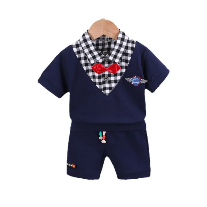 

New Summer Baby Boys Clothes Suit Children Fashion T-Shirt Shorts 2Pcs/Set Toddler Casual Costume Infant Outfits Kids Tracksuits