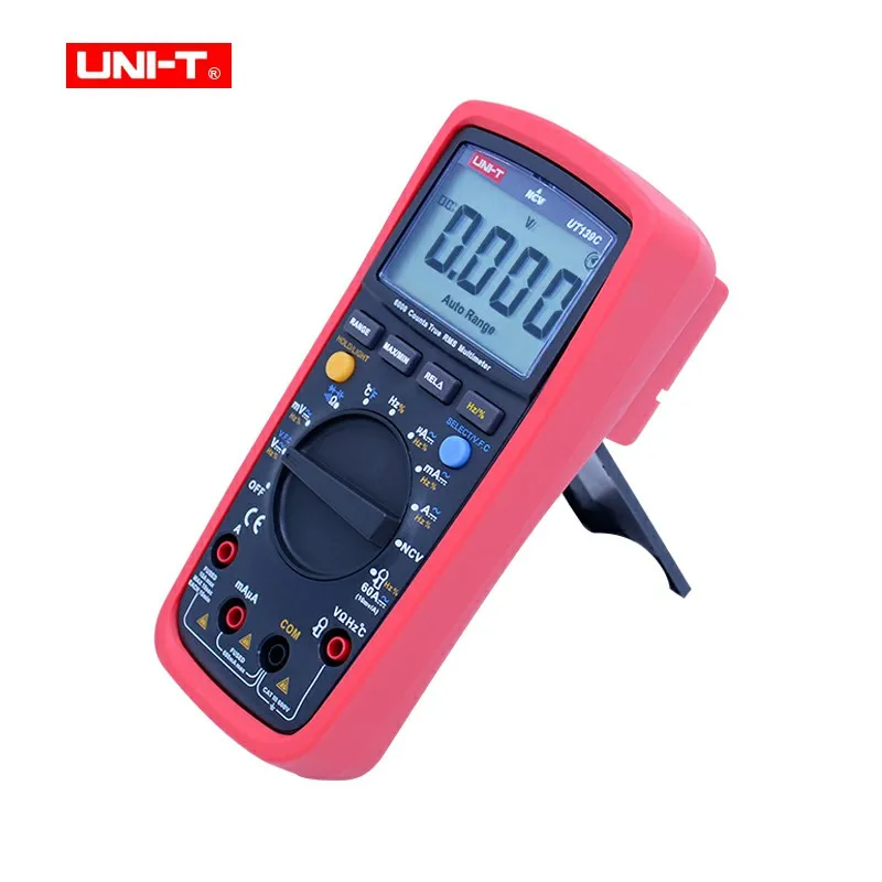 Цифровой мультиметр UNI-T UT139C измеритель True RMS ручной тестер 6000 отсчетов вольтметр