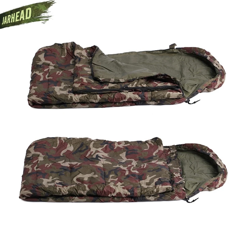 Камуфляжный спальный мешок из полиэфирного волокна водонепроницаемый для