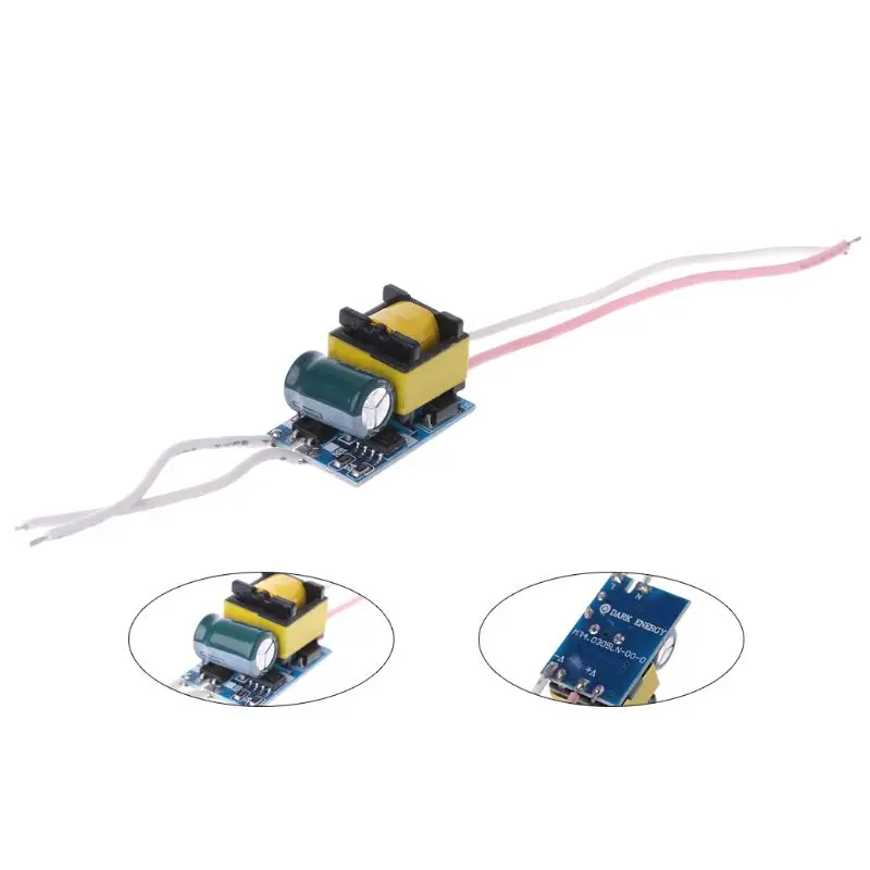 Блок питания 3-5 Вт светодиодный драйвер электронный преобразователь