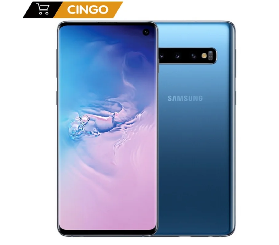

Оригинальный разблокированный Samsung S10 G973U Galaxy G973U1 SIM-карта Восьмиядерный телефон 6,1 "16 МП и 12 Мп 8 ГБ ОЗУ 128 Гб ПЗУ NFC