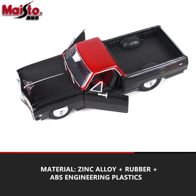 Maisto 1:24 1965 Chevrolet EL CAMINO имитация сплава Модель автомобиля ремесла украшение Коллекция игрушек инструменты подарок