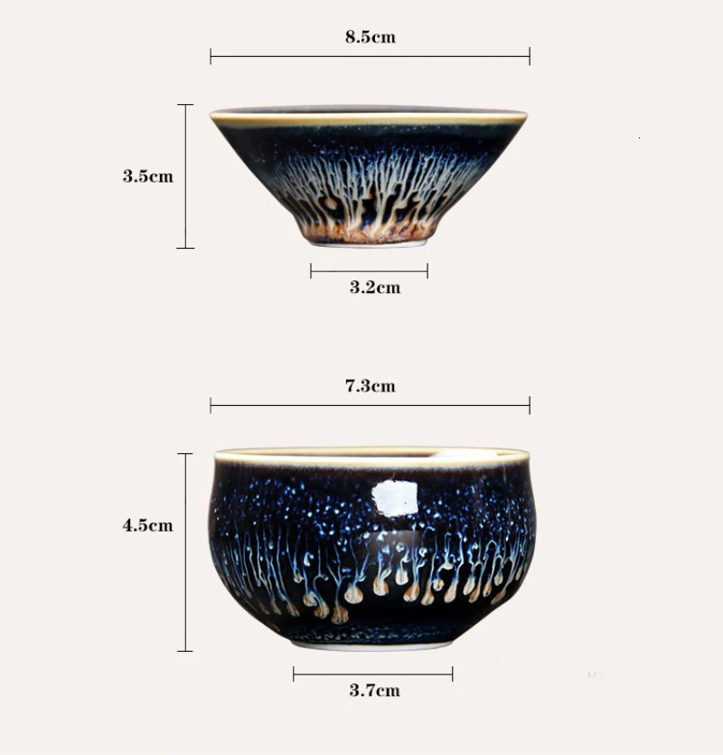 Новинка, 1 шт., чайный набор Jingdezhen, Небесные глаза, красная глазурь, китайский фарфоровый традиционный, мягкий чайный набор, чайный набор, чаша, посуда для напитков