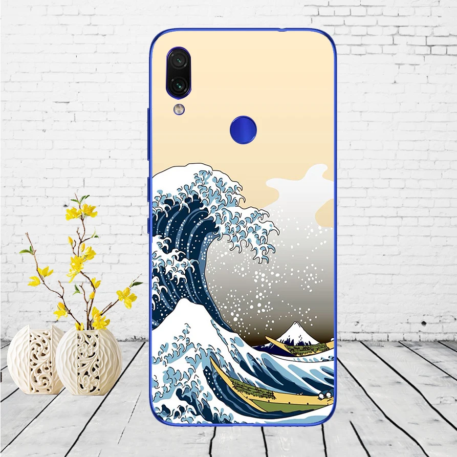 F14 Чехол для Xiaomi Redmi Note 7, силиконовый чехол для Xiaomi Redmi Note 7, задняя крышка, чехол для Redmi Note 7, чехол для телефона - Цвет: F14
