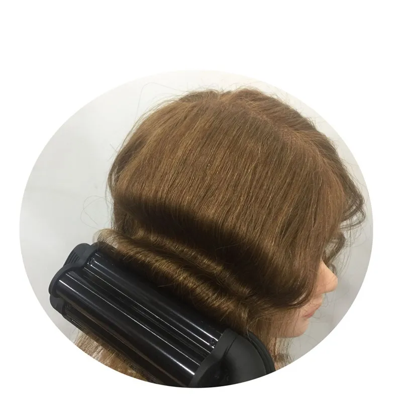 Плойка для завивки волос 2 бочки с большой волной автоматическая завивка шина