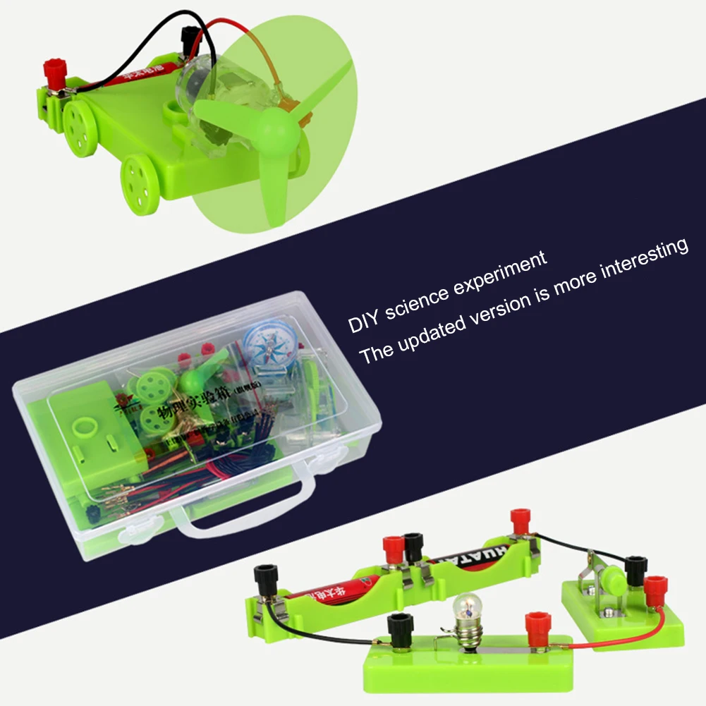 Магнитный Обучающий набор Базовая схема электричество физические пособия