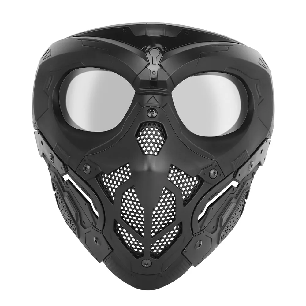 

AIRSOFTA Tactics Airsoft Mask PC Lens Anti-Fog Protective Lurker Mask Field Hunting Military Paintball Shooting BB Gun Equipment