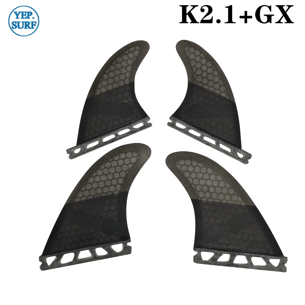 Плавники для серфборда surfboard Future K2.1 + GX четырехъядерные из стекловолокна доска