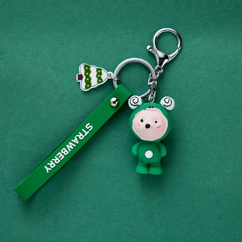 

Anime Animal Mouse Doll Key Chains Cute Children Gift Backpack Accessories Keyrings Fashion Men's Gift Car Keychain2021