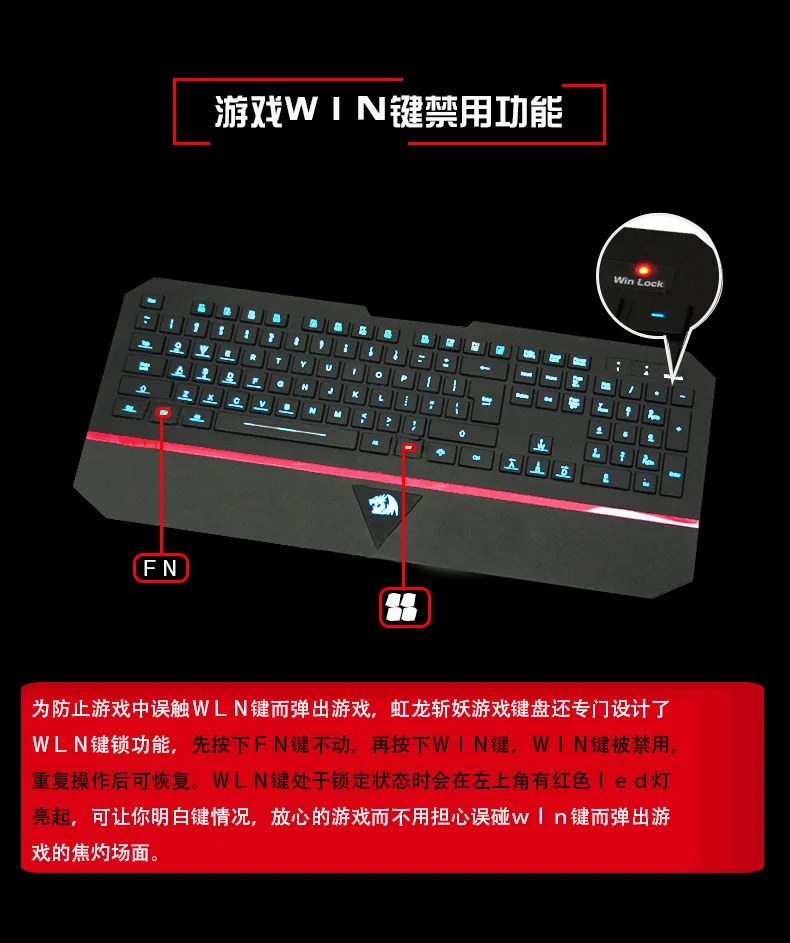 Ультратонкий для Redragon K502 RGB игровая клавиатура RGB светодиодный Подсветка 104 клавиша Бесшумная клавиатура с подставкой для запястья для ПК игры