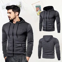 autumn spring man jacket sweatshirt with dot streetwear hoody clothing leisure zipper tracksuit muscle mens jackets hooded coat