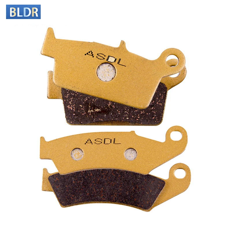 

125CC Motorcycle Front and Rear Brake Pads Set For Yamaha YZ125 YZ 125 1998 1999 2000 2001 2002 Ceramic / Sintered Copper Based