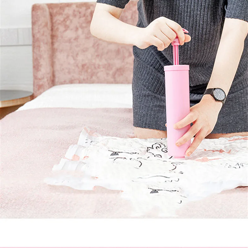 Вакуумная компрессионная сумка Домашний Органайзер маленькая лошадь Печать