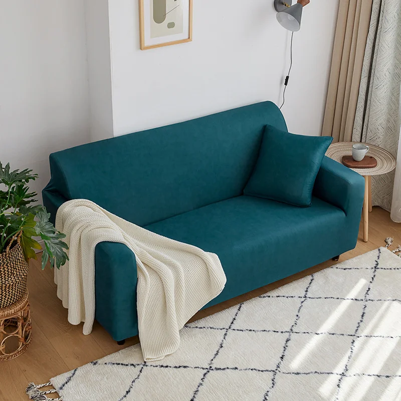 

Elastic Sofa Slipcovers For Living Room Sofa All-inclusive Protector For Pets Chaise Longue Cover L-shape Sofa Armchair Cover
