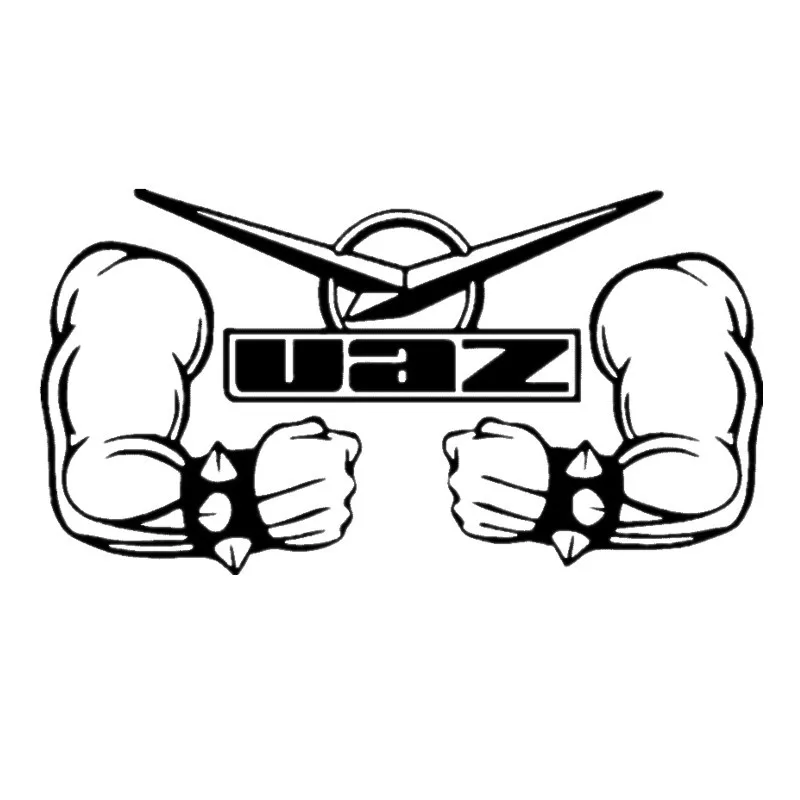 TGS 18 см УАЗ мощная Автомобильная наклейка и наклейки смешные наклейки|Наклейки на
