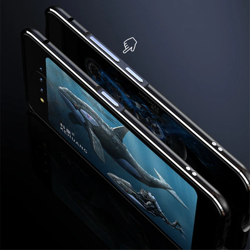 ДЛЯ Vivo NEX двойной дисплей металлический каркас двойной цвет алюминиевый бампер Защитная крышка для Vivo NEX 2 Nex2 чехол