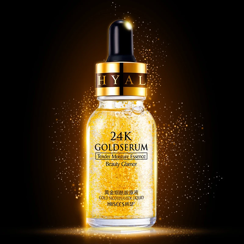 Основа под макияж 24K Gold Elixir увлажняющий контроль масла отбеливающий уход за лицом восстановление улитки против морщин макияж поры минимайзер