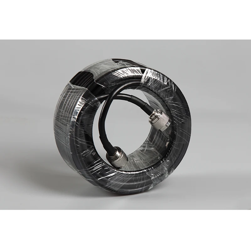 Lintratek 10m 12m 15m 20m 30 meters RG6 5D Coaxial Cable 50ohm N Male To N Male For 2G 3G 4G Signal Booster Repeater Amplifier