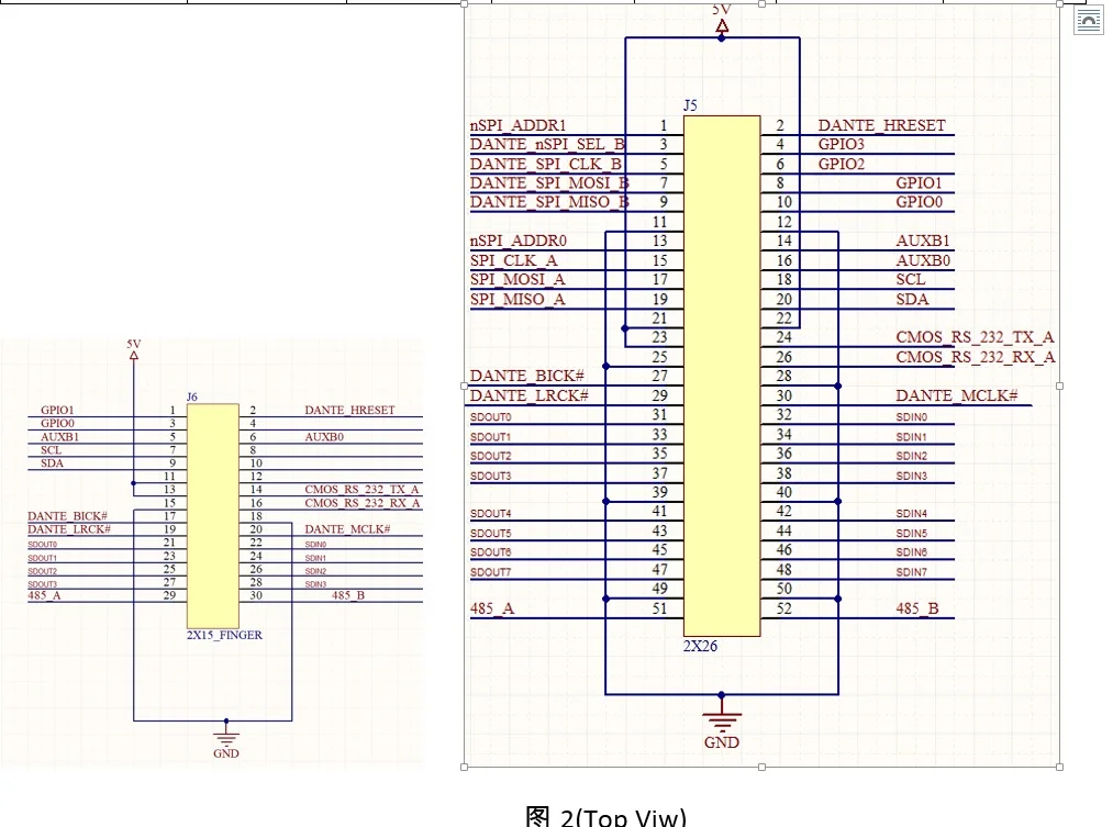 

Audiocom Dante AES67 Audio Network Transmission Interface Module Transfer Board 88E6350R