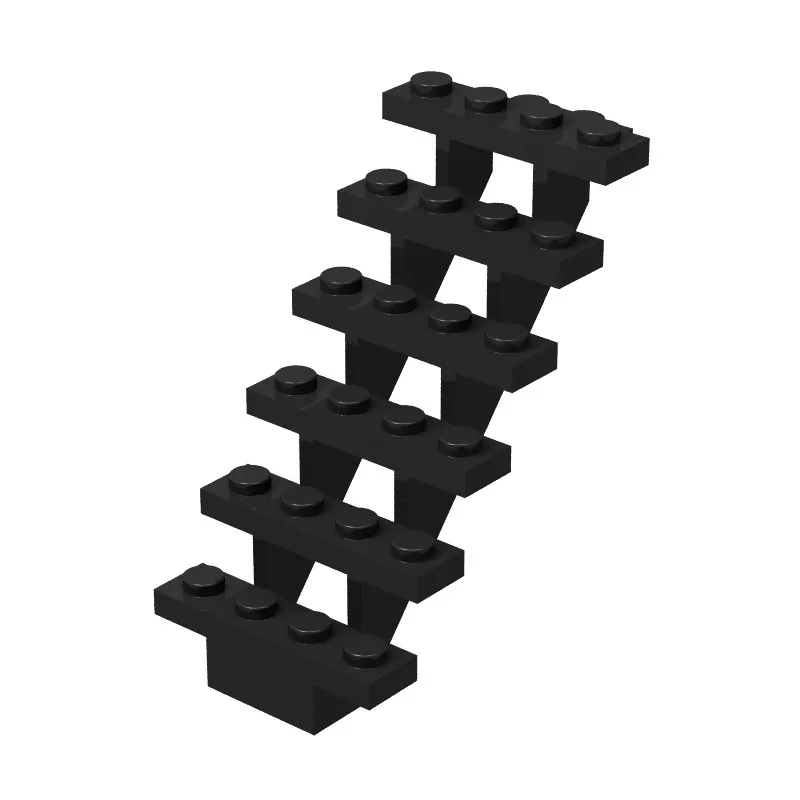 

20pcs/lot Ladder Building Bricks Parts 30134 7x4x6 Building House diy Blocks Educational Assembly Toys for Children Gift