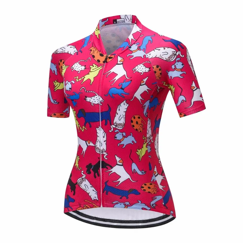 

cycling jersey women bike shirt top short sleeve mtb mountain maillot cycling road race female wear