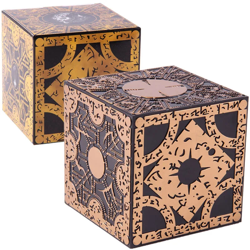 Фильм ужасов Hellraiser Puzzle Box жалование конфигурации ПВХ фигурка Коллекционная модель игрушки