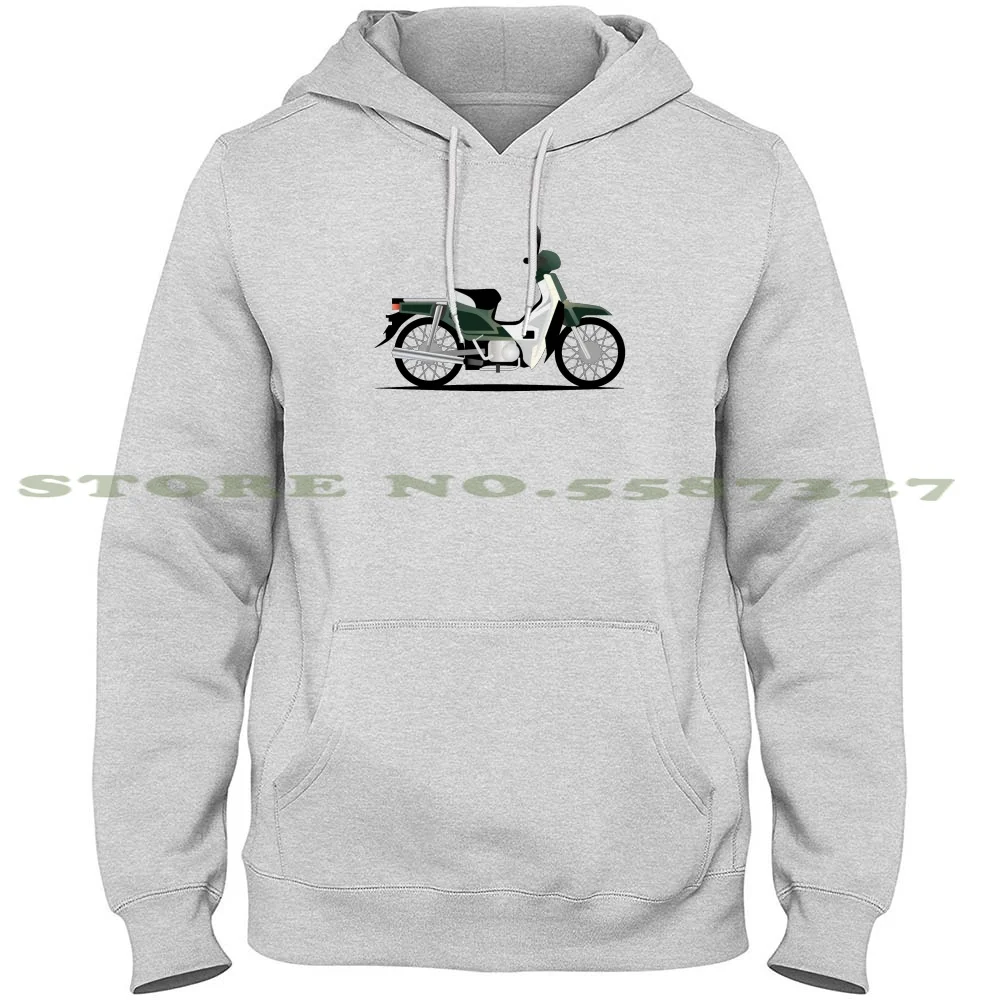 

Толстовка с капюшоном для мужчин и женщин Honda Super Cub 125 Super Cub 50 Super Cub 110