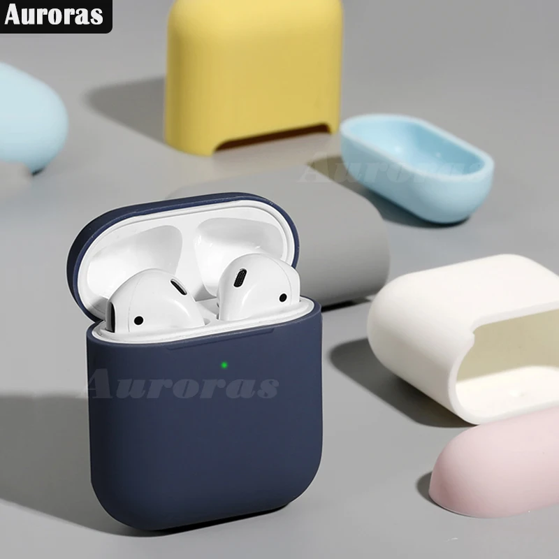 Чехол Auroras для Realme Buds Air аксессуары беспроводных наушников из жидкого силикона