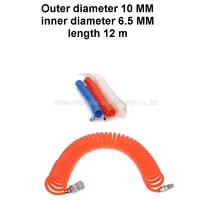 tracheal spiral tube pu106 5mm spring polyurethane pu air compressor hose tube pneumatic hose pipe for compressor air tool